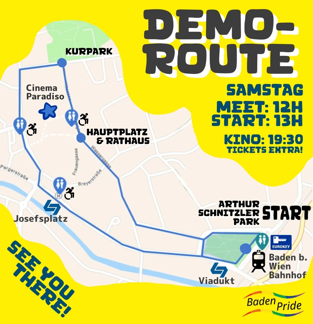 Route der Baden Pride